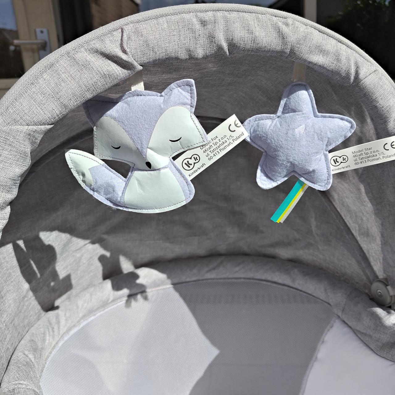 Kinderkraft LOVI 3-in-1 Wieg/Reisbedje/Schommelw