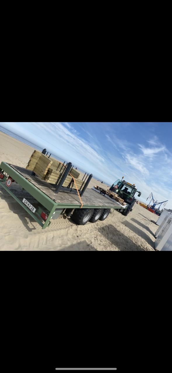 Landbouw wagen / platte wagen