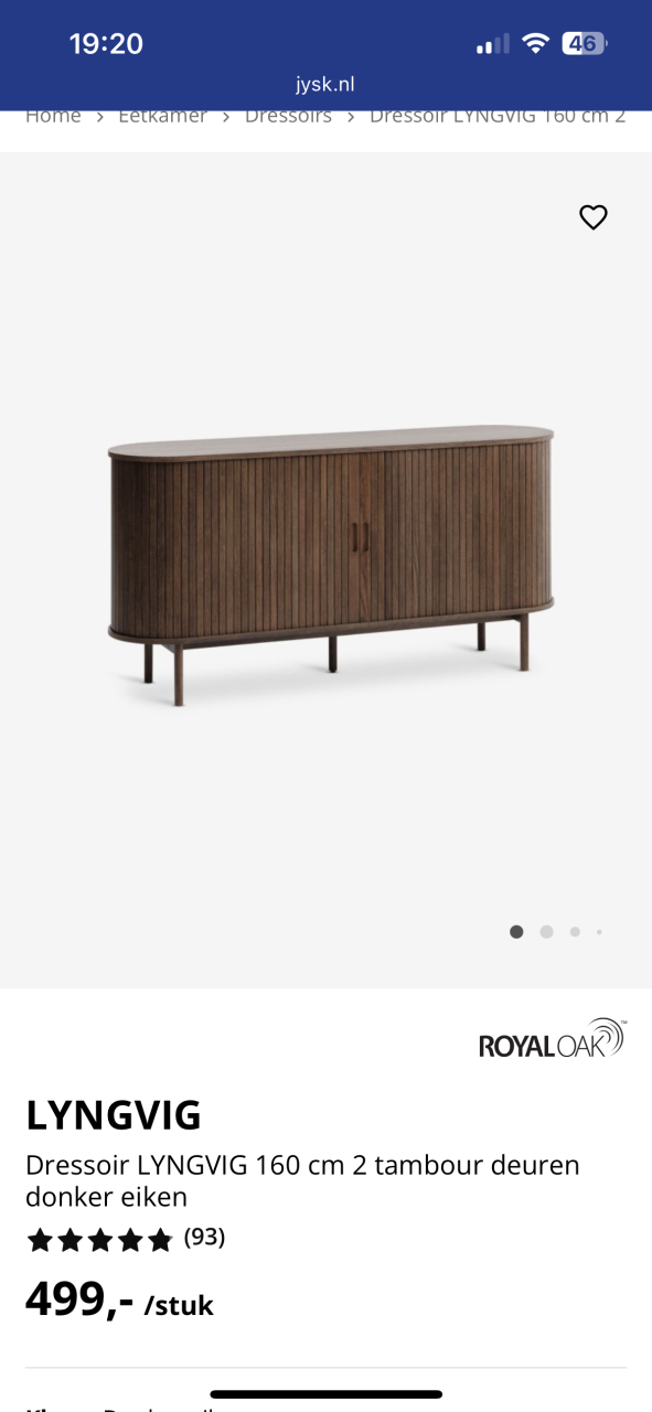Jysk Lyngvig dressoir