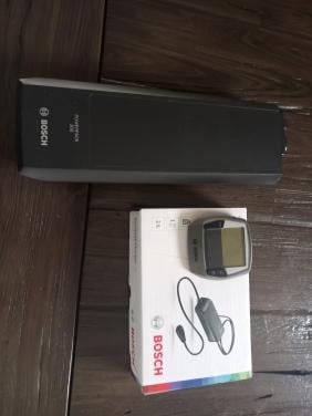 Accu, Acculader en display bosch