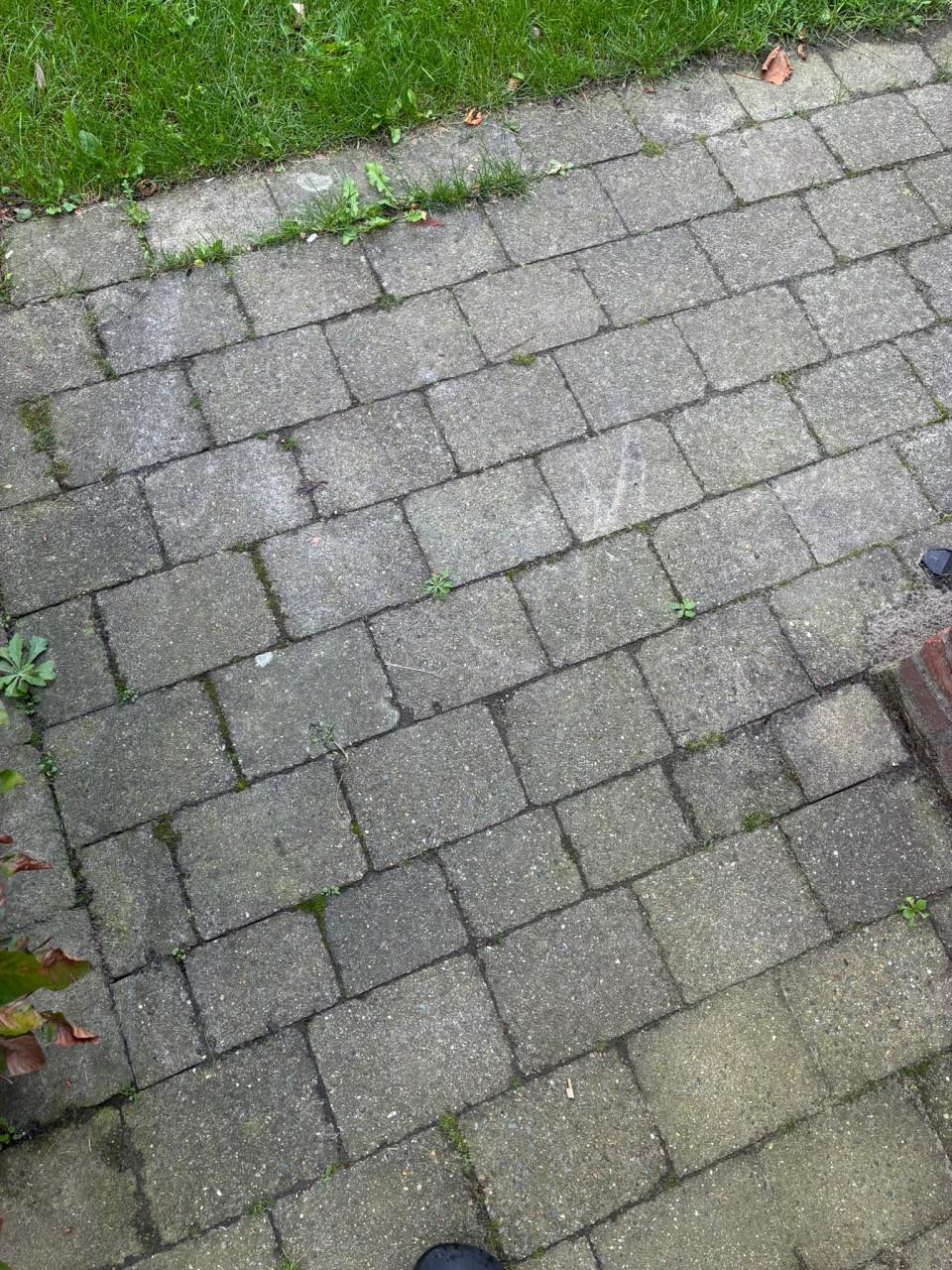 Gratis af te halen – ca. 30 m² betonklinkers