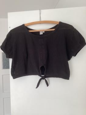 Sandwich crop top maat L nog heel netjes