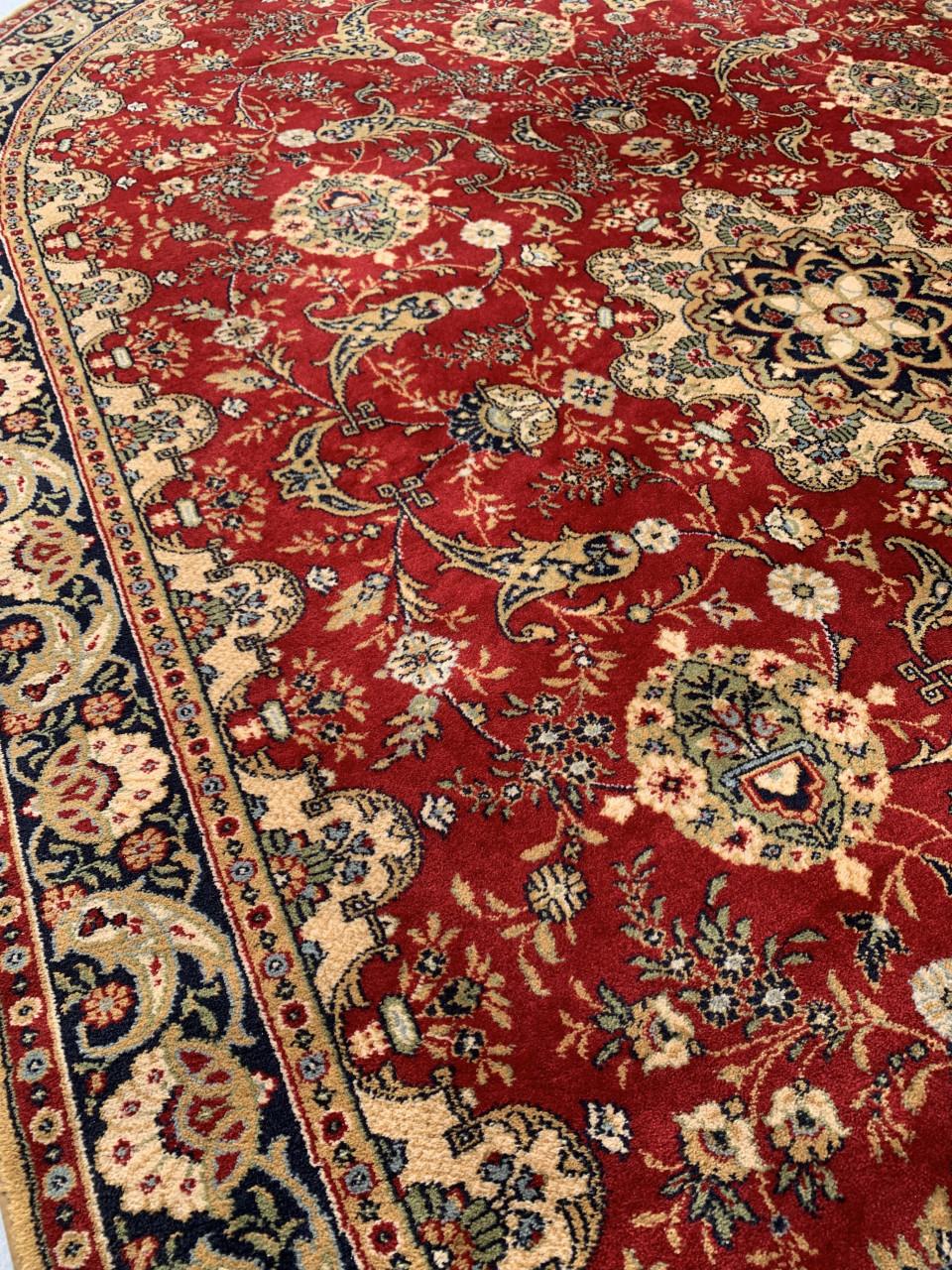 ❣️Prachtig Sfeervol Ovaal Vintage Vloerkleed Louis de Poortere❣️