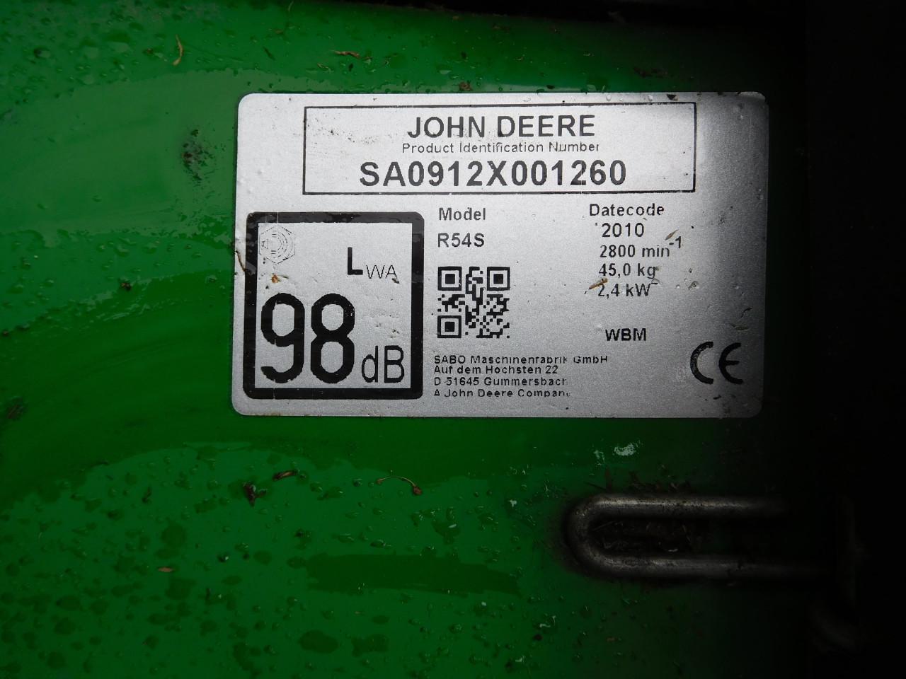 John deere maaier