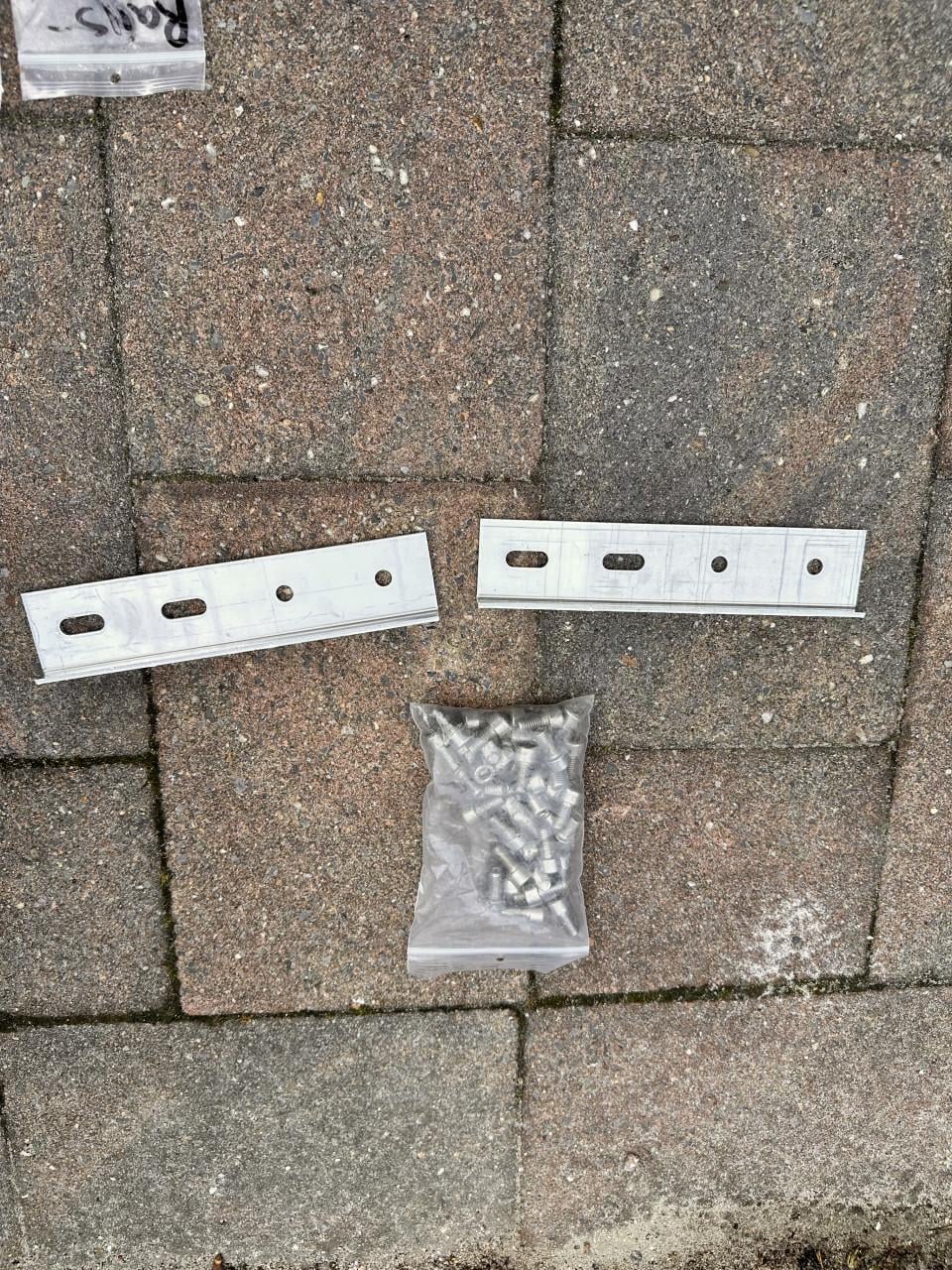 Te koop: Solarstell zonnepanelen montage set voor 6 panelen