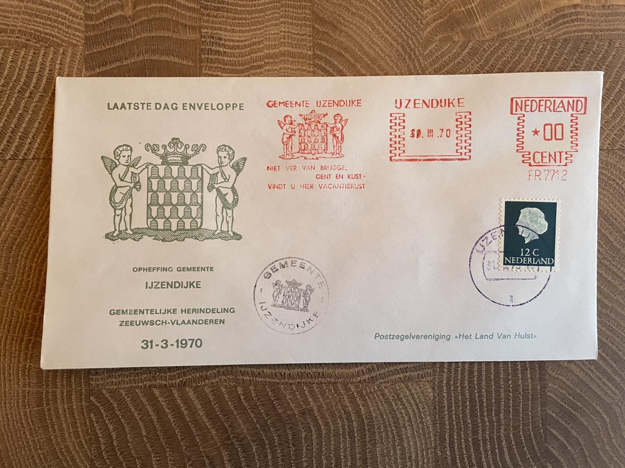Set laatste dag enveloppen Zeeuws-Vlaanderen