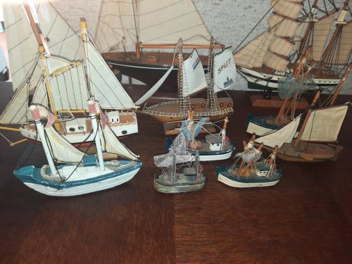 Partij model zeilbootjes