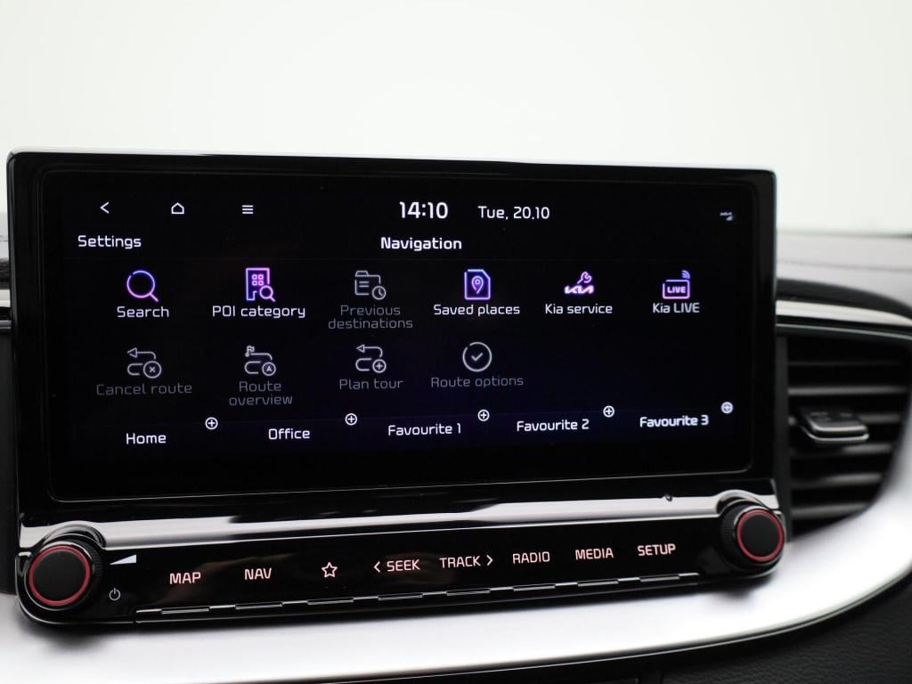 Kia Cee'd 1.5 t-gdi gt-line | panoramadak | navigatie | half leder | apple 