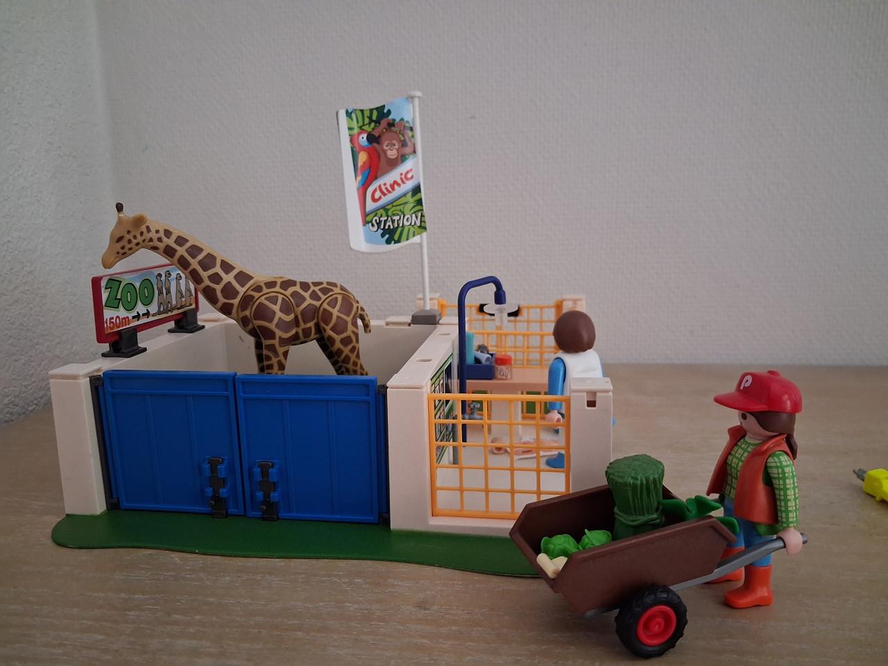 Playmobil dierverzorgingscentrum dierentuin set 4009