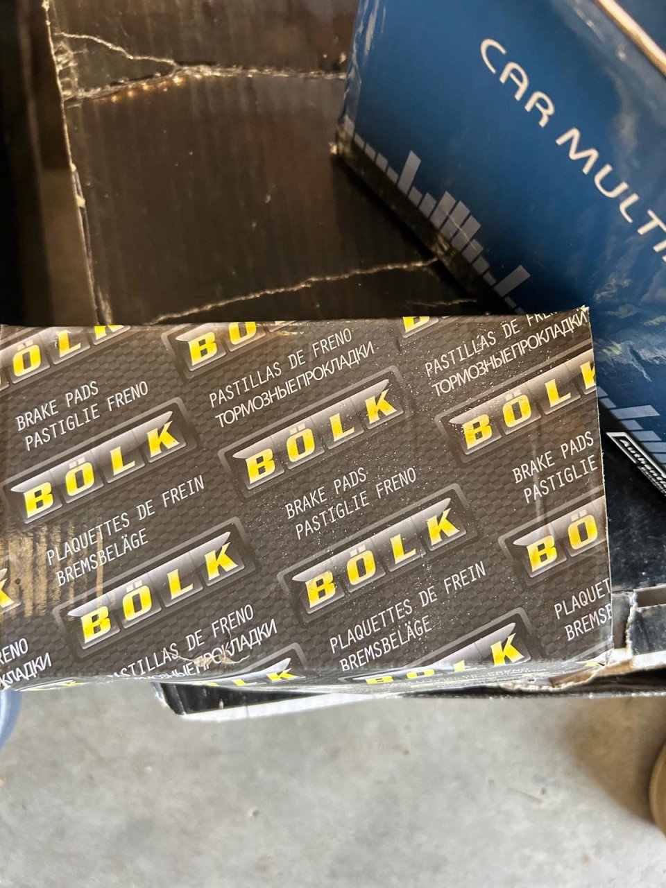 REMBLOKKEN COMPLEET VOOR EN ACHTER