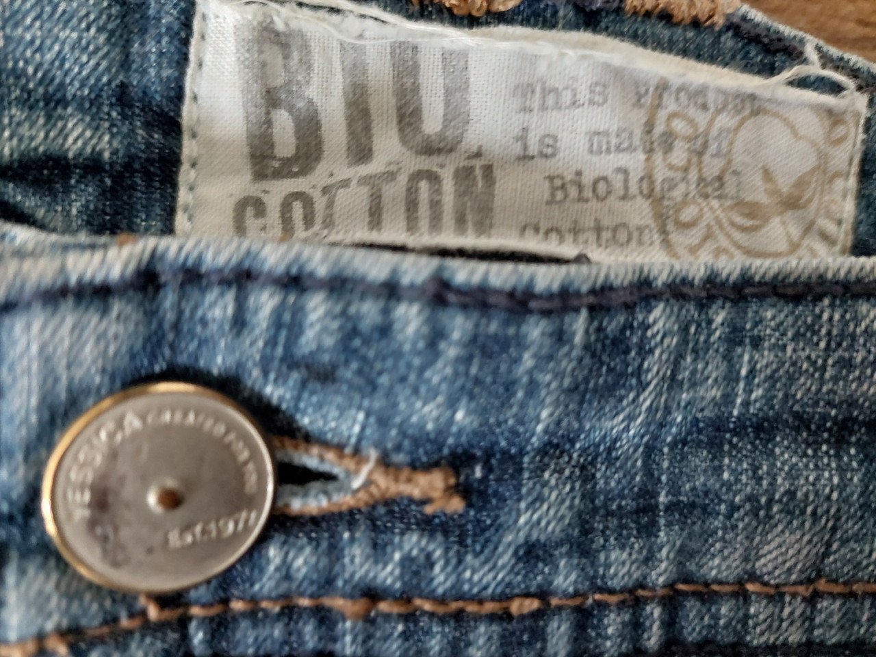 Dames 3/4 dames jeans mt 42 C&A