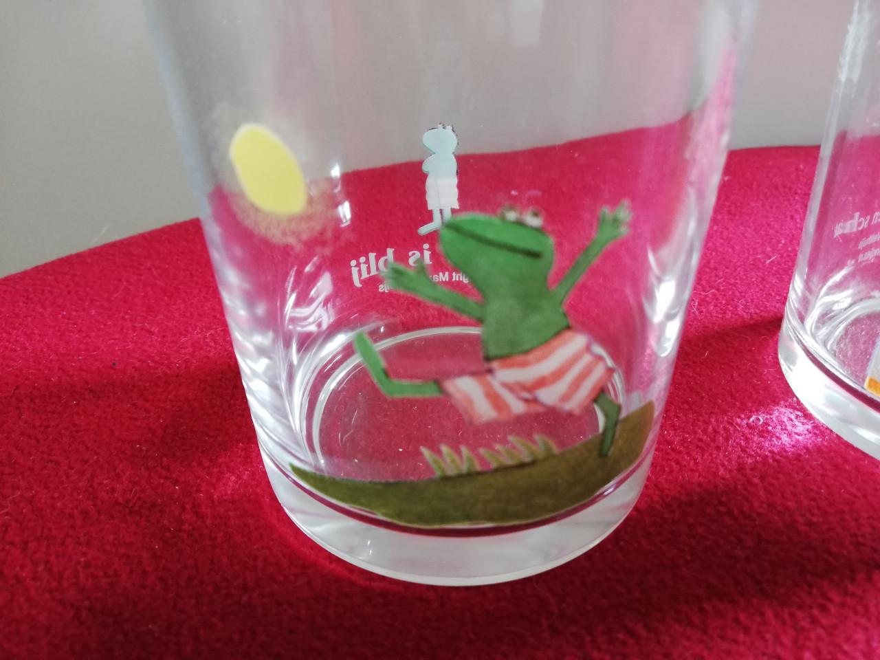 Kikker en zijn vriendjes glazen