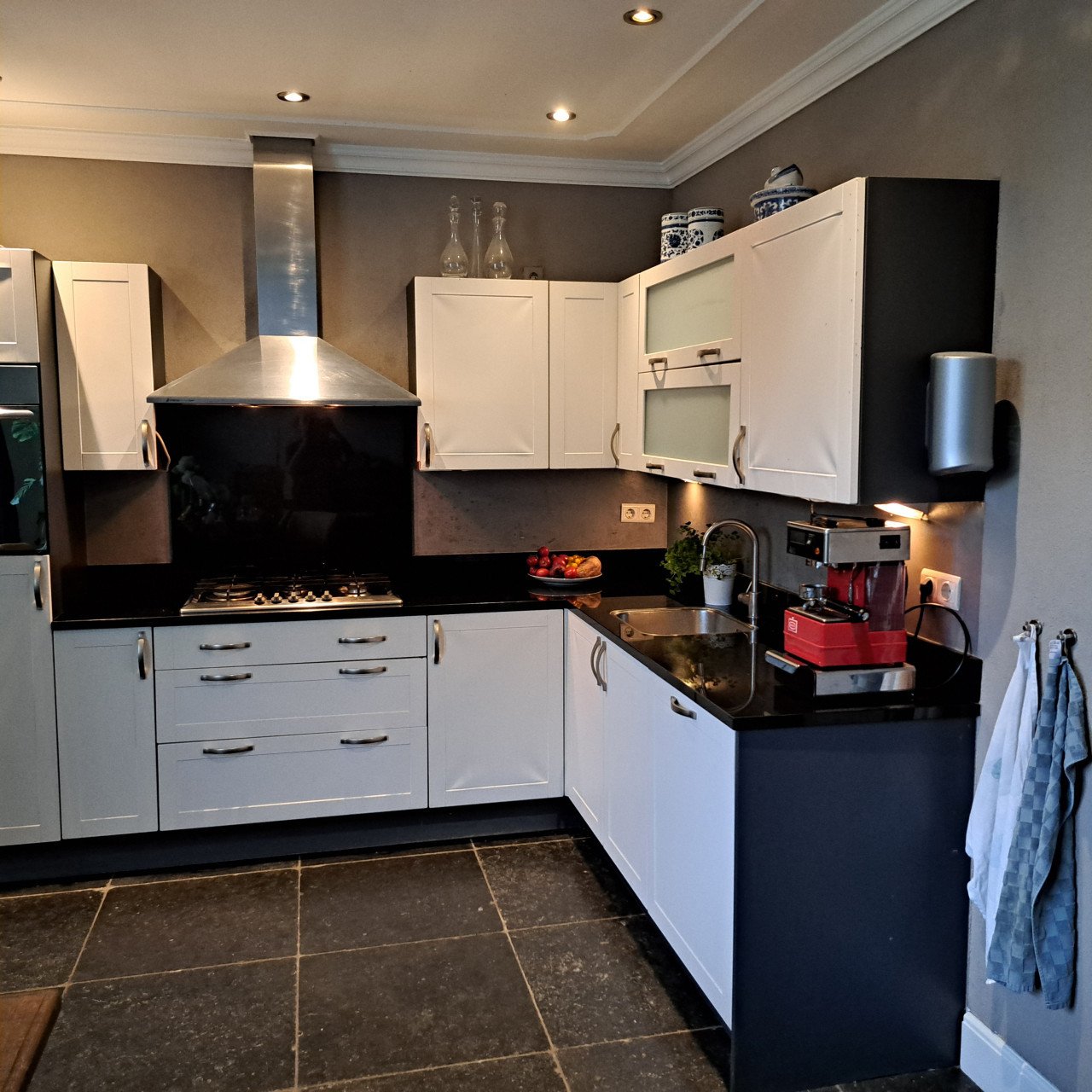 Natuurstenen aanrechtblad (buiten)keuken