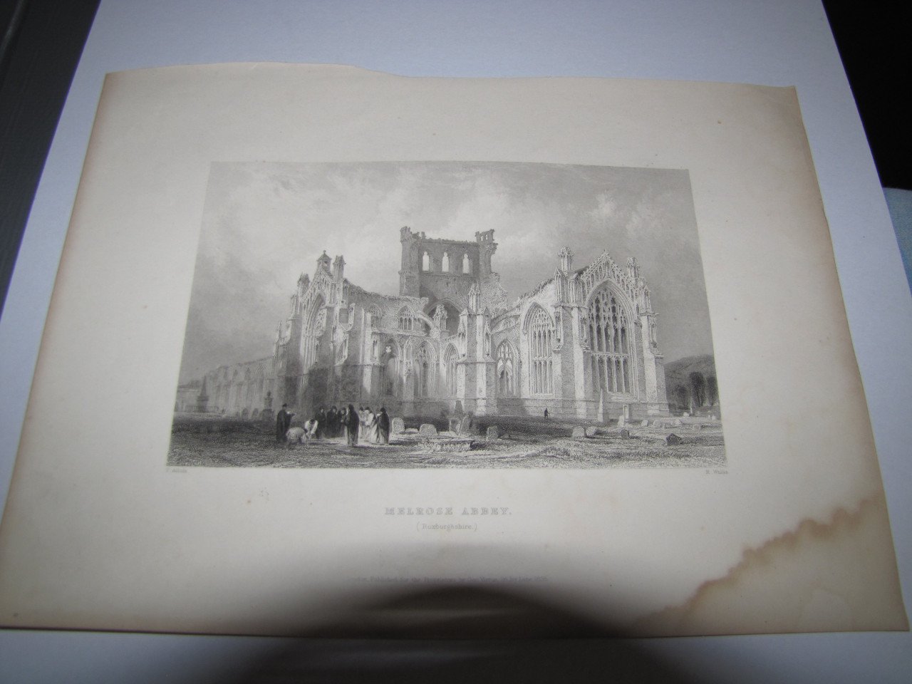 Diverse gravures van Scotland.