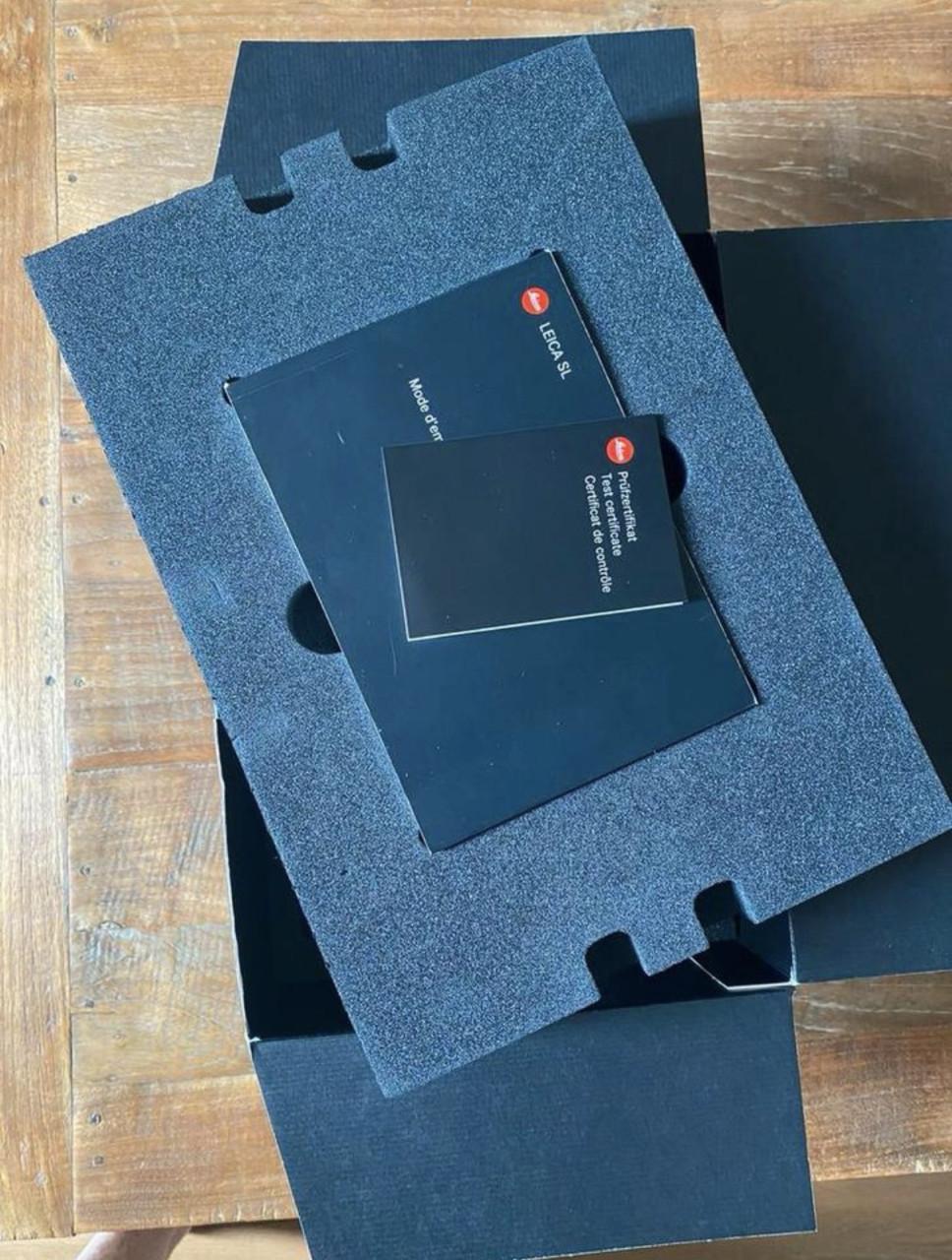 Leica SL digitale camera zgan. Met doos en Boekjes