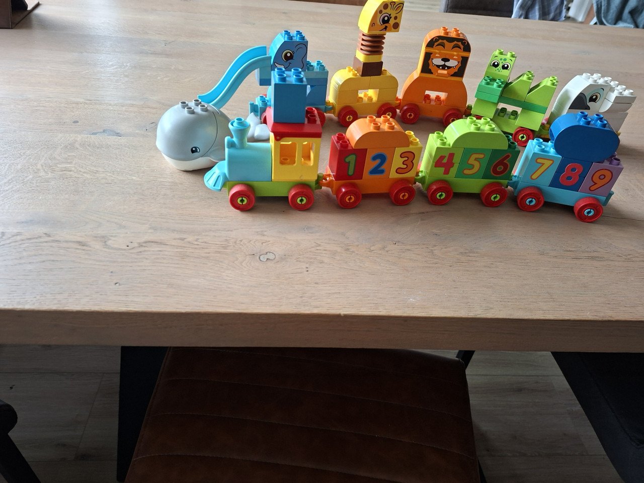 Legoduplo trein