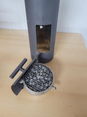 ABCAT Houtrookfilter RVS