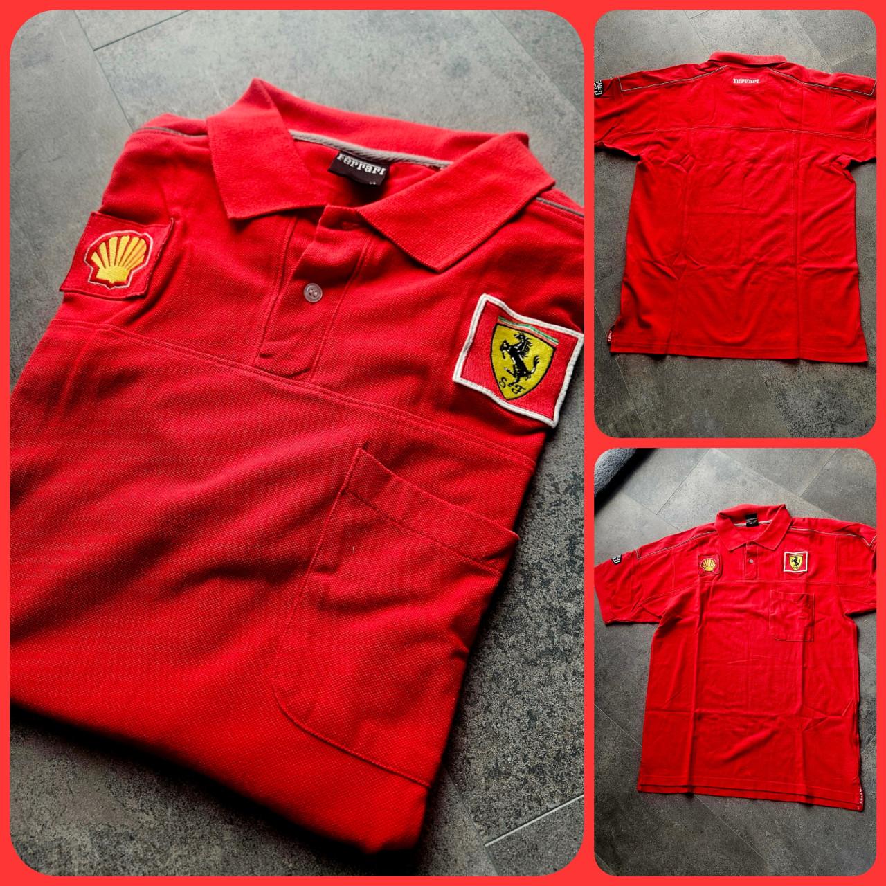 Ferrari polo shirt rood maat XL – officiële licensed – Shell & Magneti