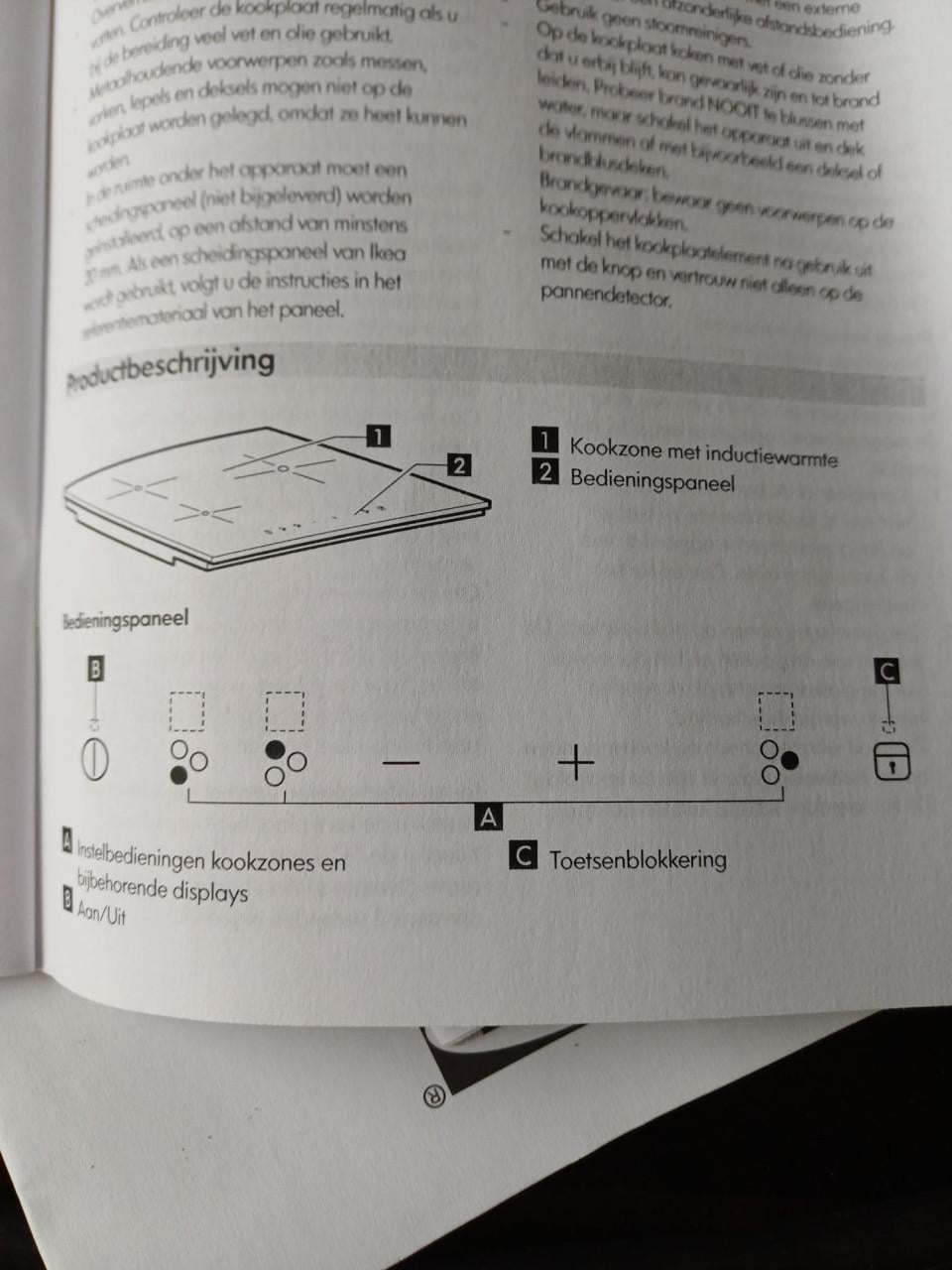 Whirlpool inductiekookplaat W10815999 – Single Zone