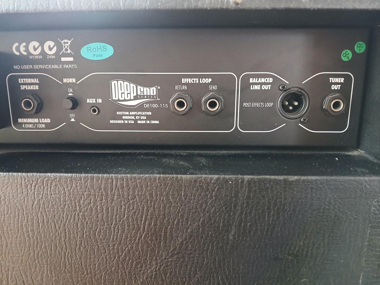 Kustom bas gitaar versterker