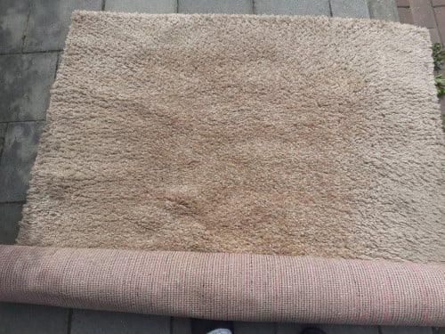 2 x Vloerkleed Beige 140 x 200 .....& ..... 160 x 230