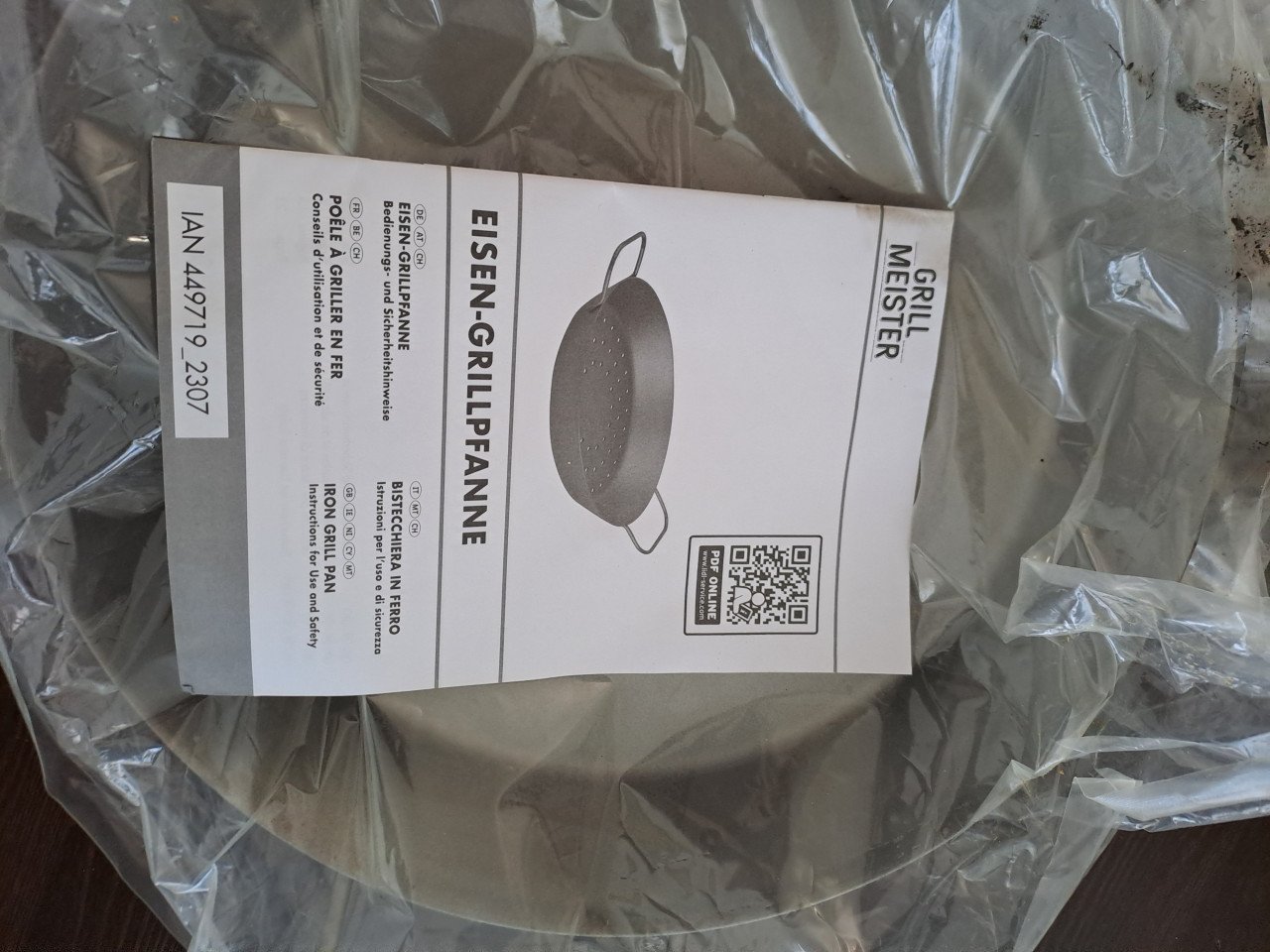Stalen grillpannen