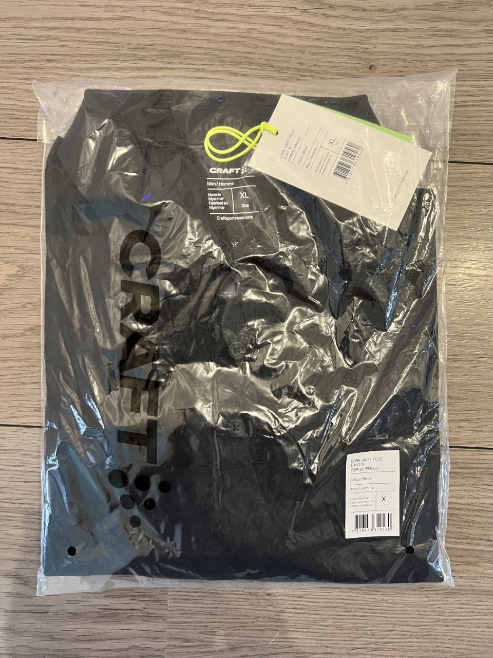 Craft unify polo zwart