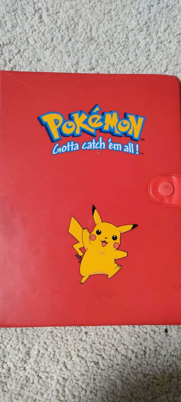 Pokemon boek met kaarten