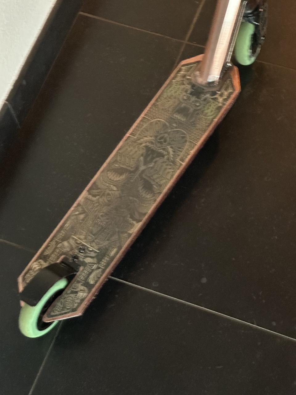 Oxelo MF 1.8 Copper stuntstep - weinig gebruikt