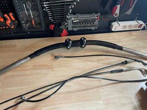 Harley Davidson stuur + kabels