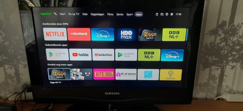 Samsung tv bijna niet gebruikt leuk voor camper of caravan