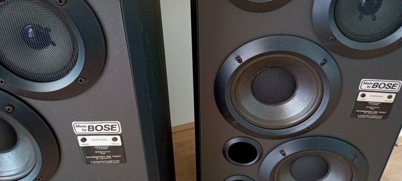 BOSE ML5 BLK LUIDSPREKERS. 2x 120 watt