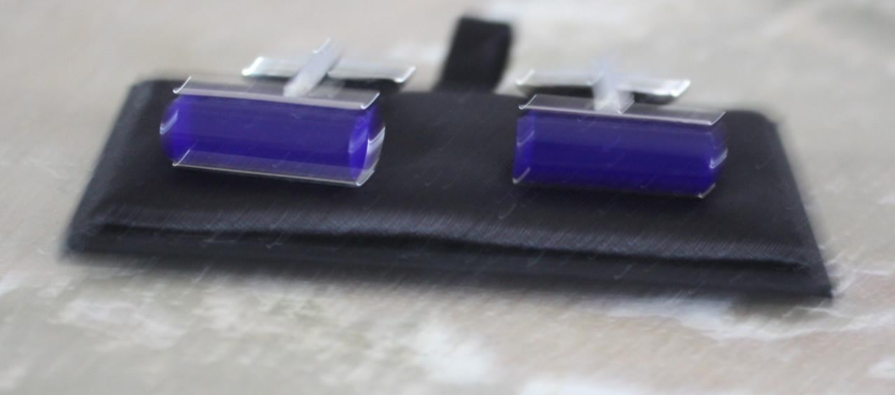 Nieuw manchetknopen blauw