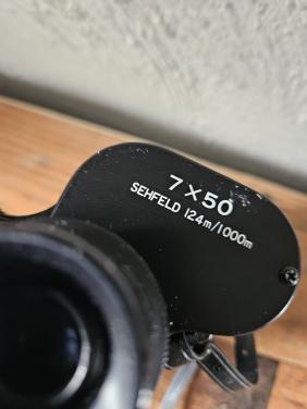 Vintage Verrekijker 7x50 Sehfeld duitse Prismatic Binoculars