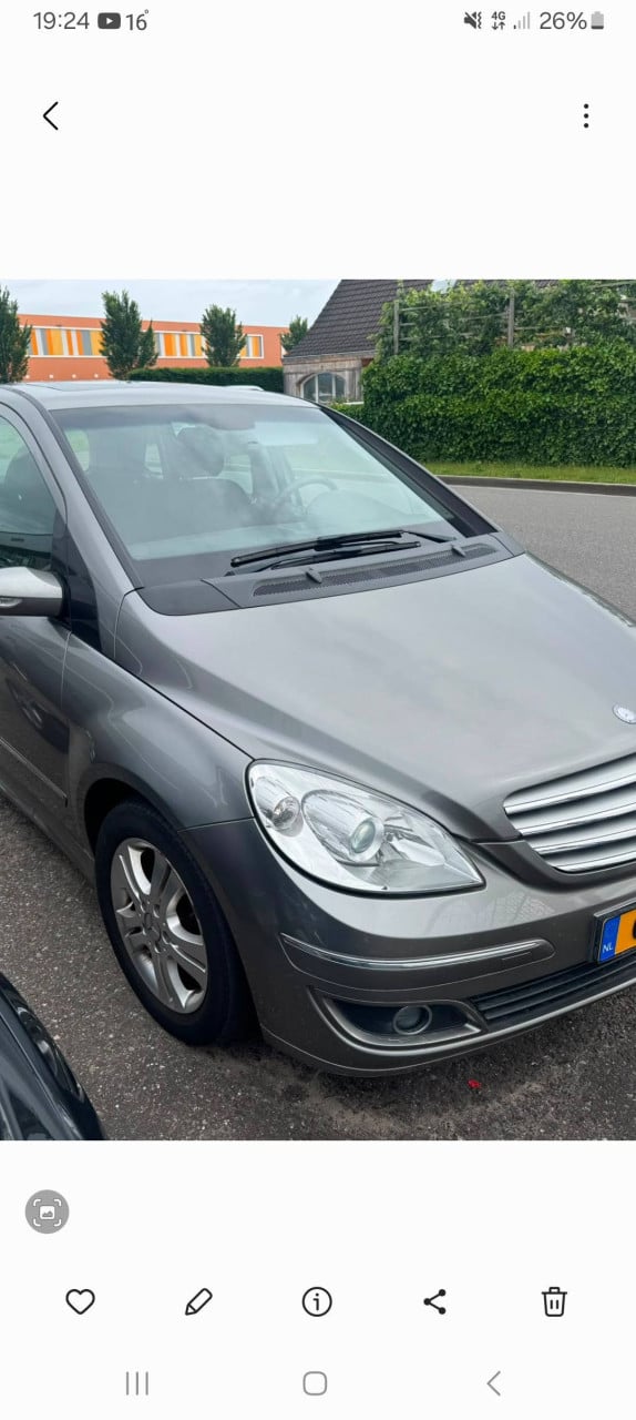Mercedes B-Klasse 170 5deurs bj:2006 airco apk 2027 !!!