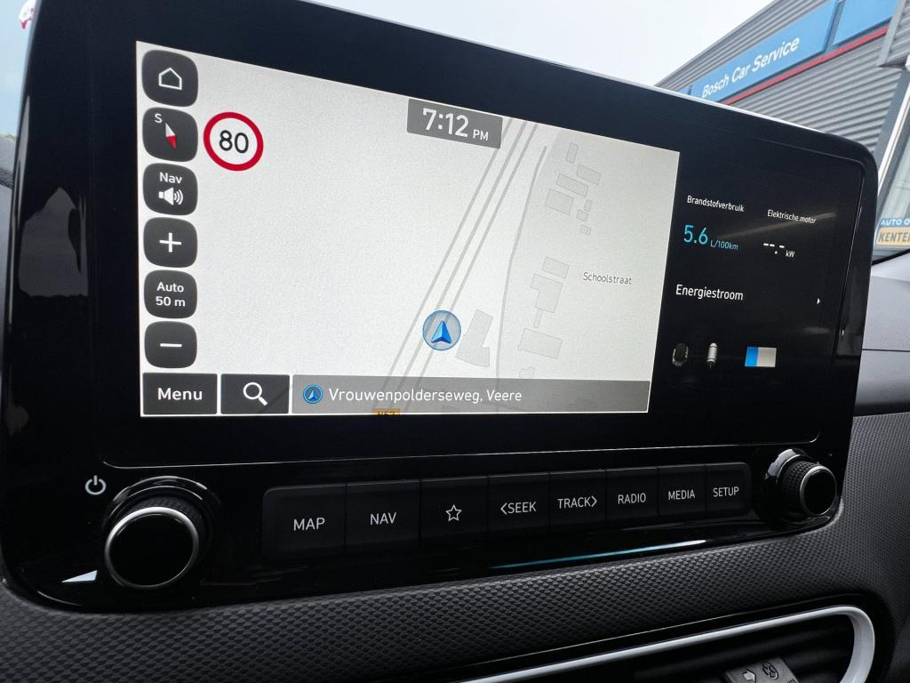Hyundai Kona 1.6 gdi hev premium two tone, leer, camera, head up display en