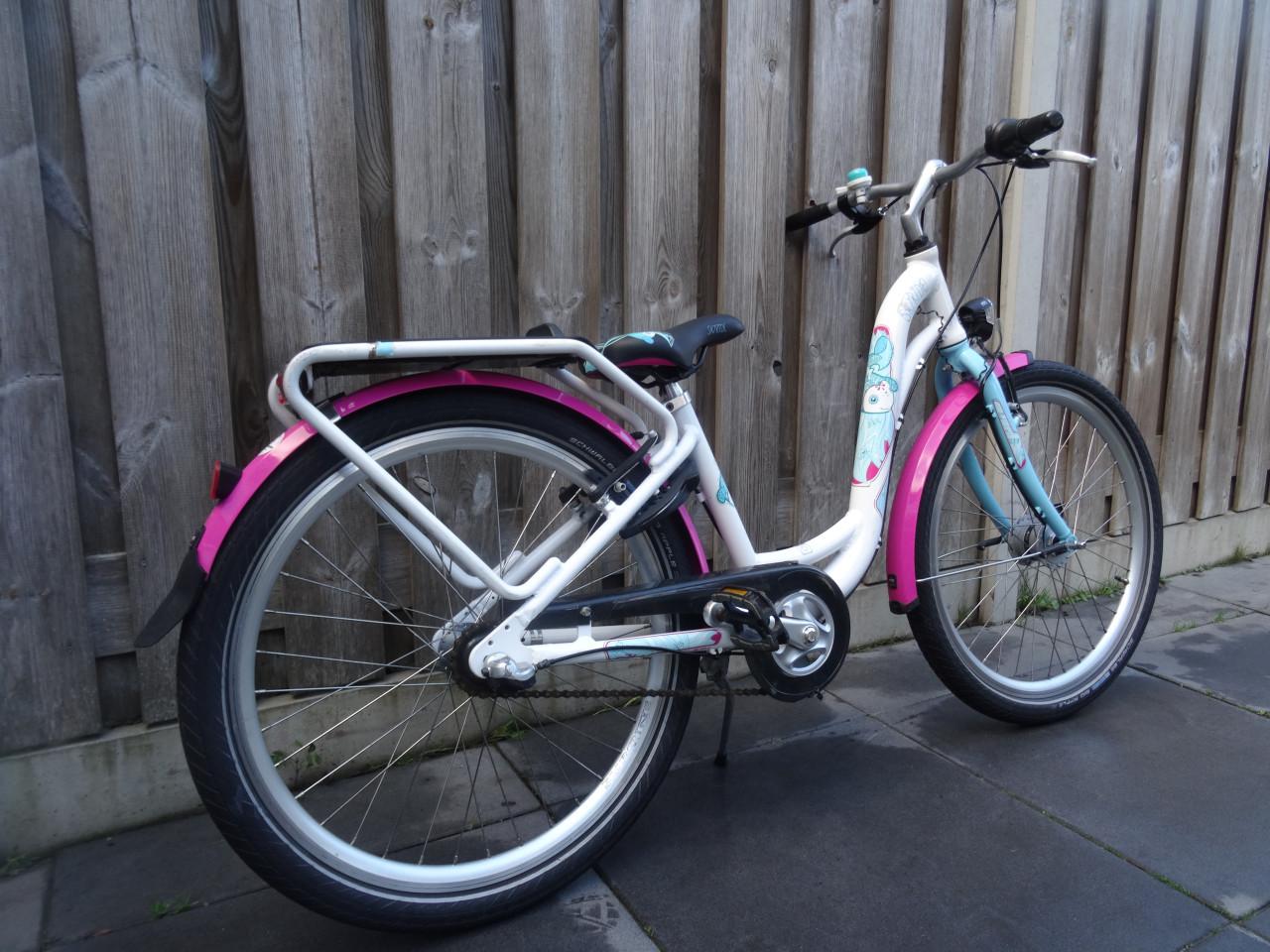 🌸 Superleuke Puky Skyride 24” meisjesfiets – Klaar om te rijden! 🌸