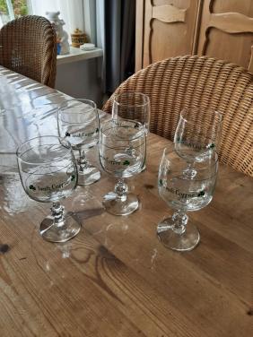 6 IRICH COFFEEGLAZEN - DURABOR - KRISTAL