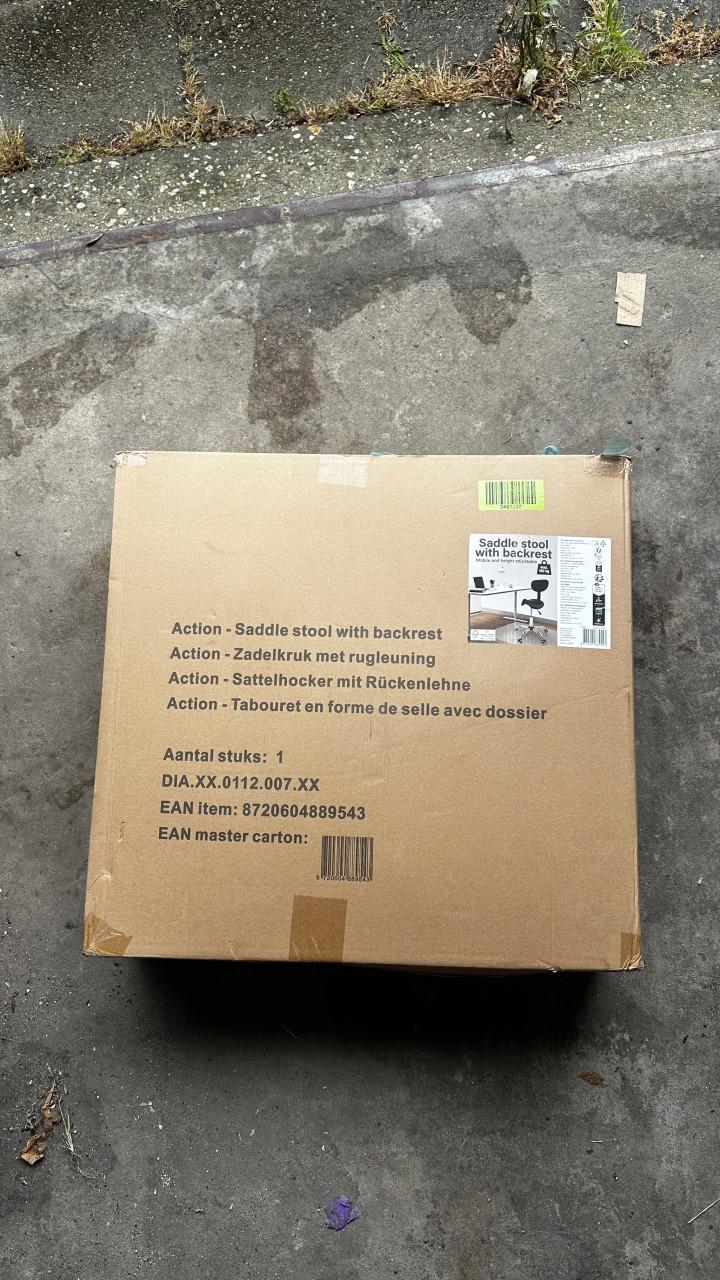 Nieuwe Zadelkruk met rugleuning