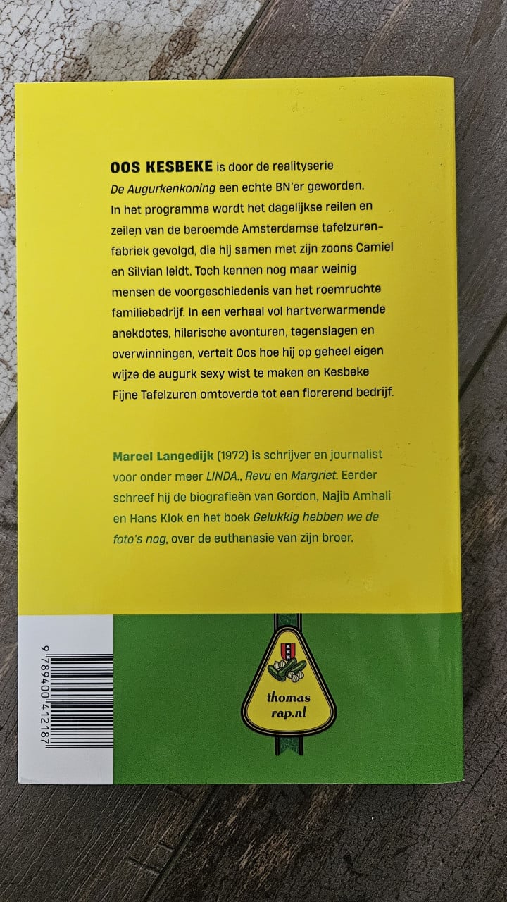 Boek Augurkenkoning