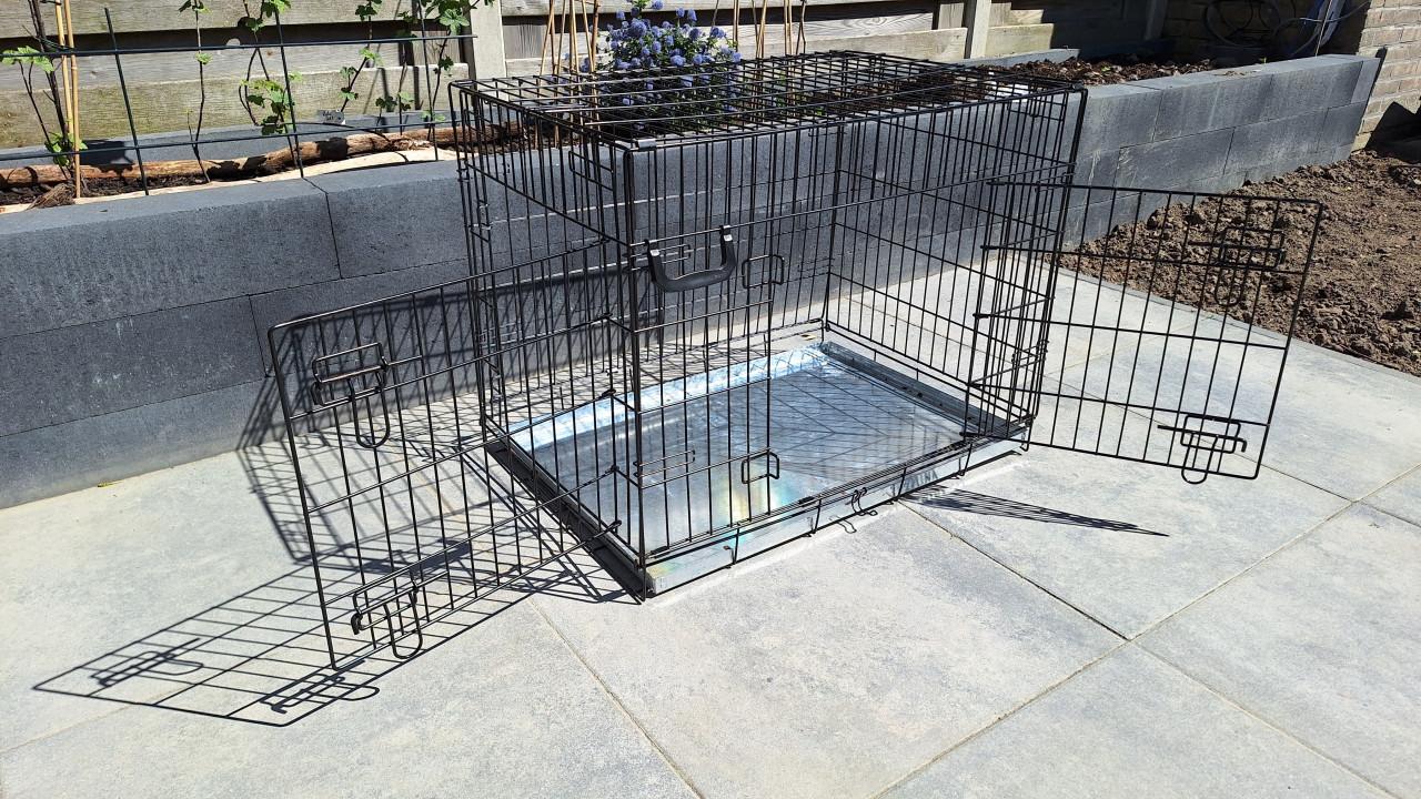 Hondenbench 80x62x60 zwart