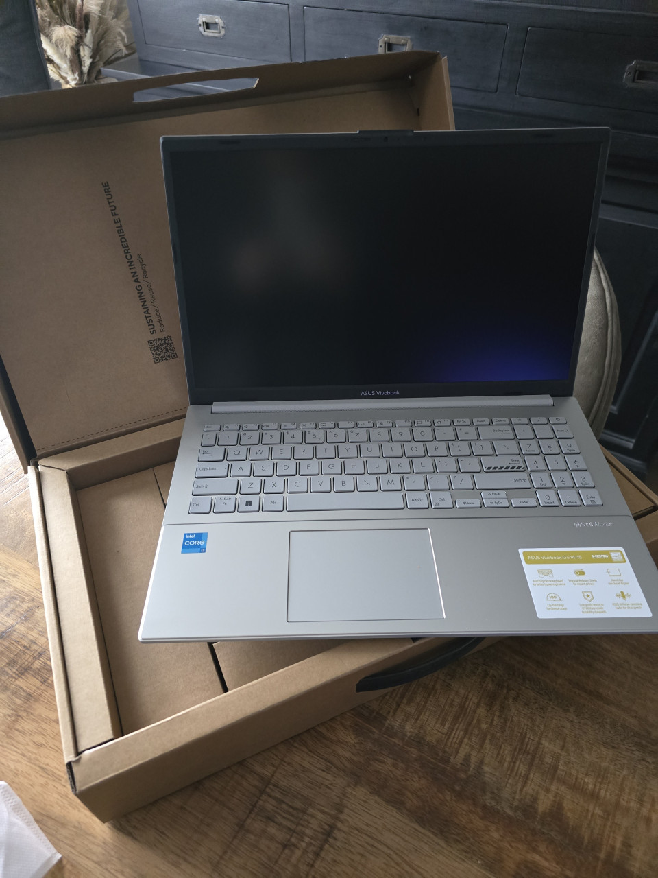 Nieuwe Asus Laptop