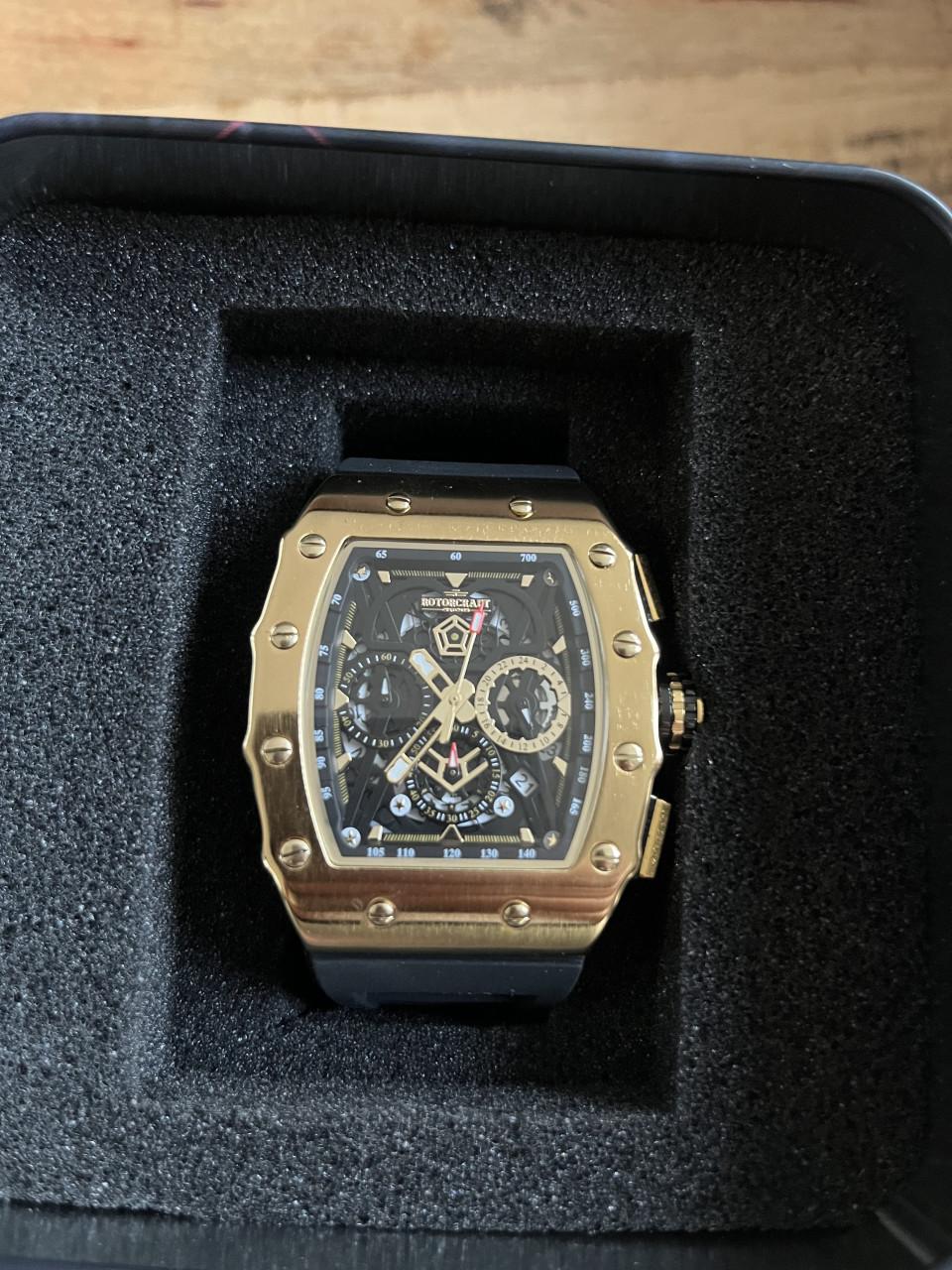 Rotorcraft Commander RC6903 en 6902 Horloge (NIEUW € 589,-!!)