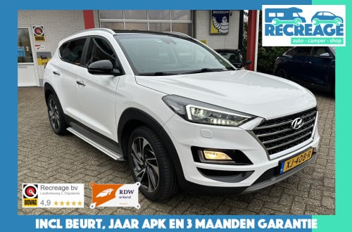 HYUNDAI Tucson 1.6 T-GDI Premium – Luxe, Stijl en Comfort in Één! Bomvol!