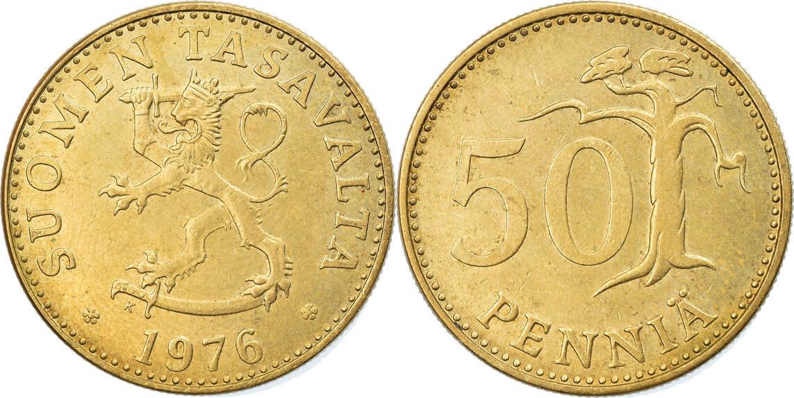 Finse munten van voor de euro