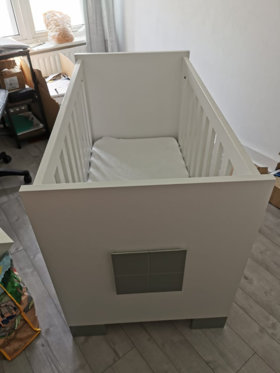 Kinderledikant 120x60 cm met matras en dekbedje