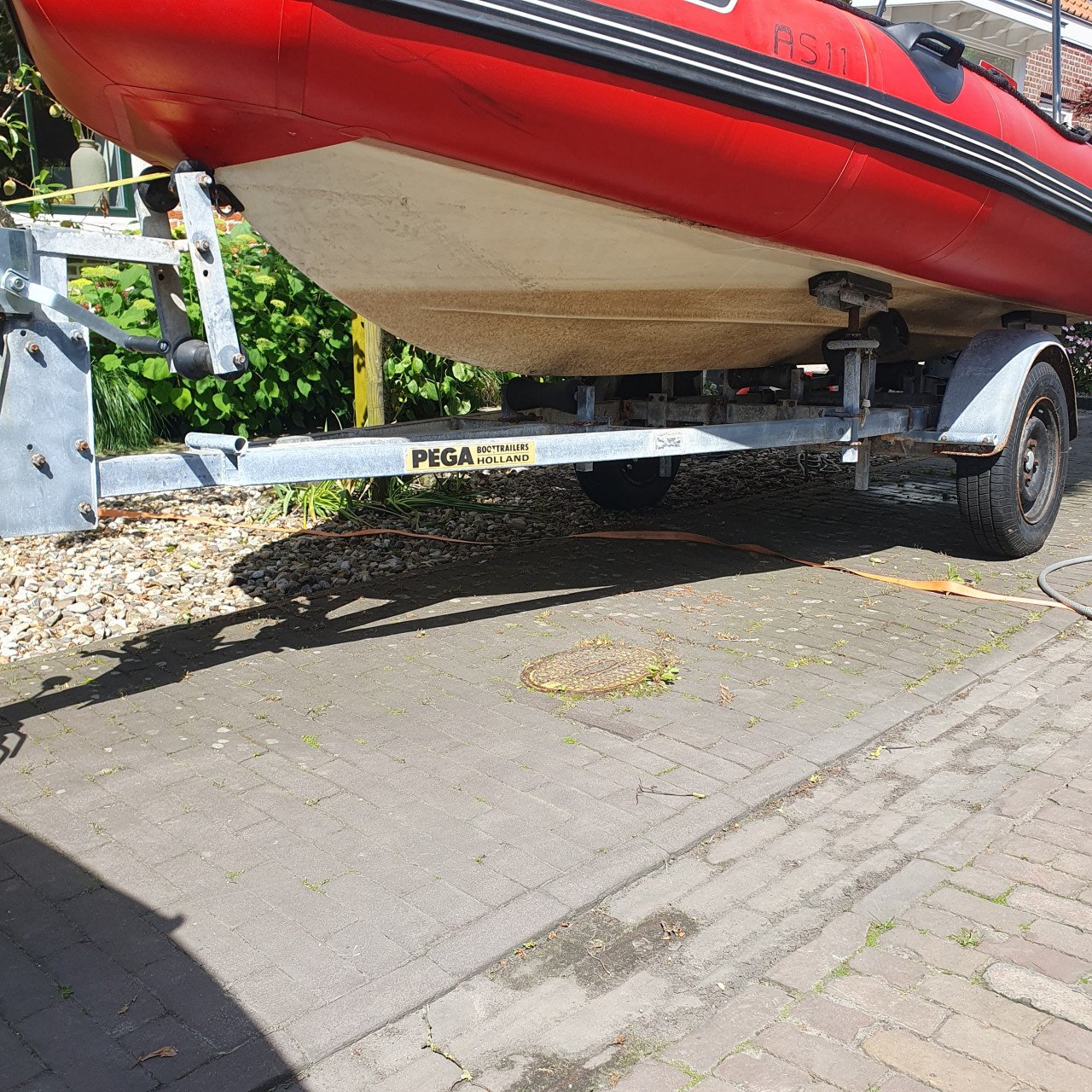 Zodiac pro 470 met Yamaha 30 pk