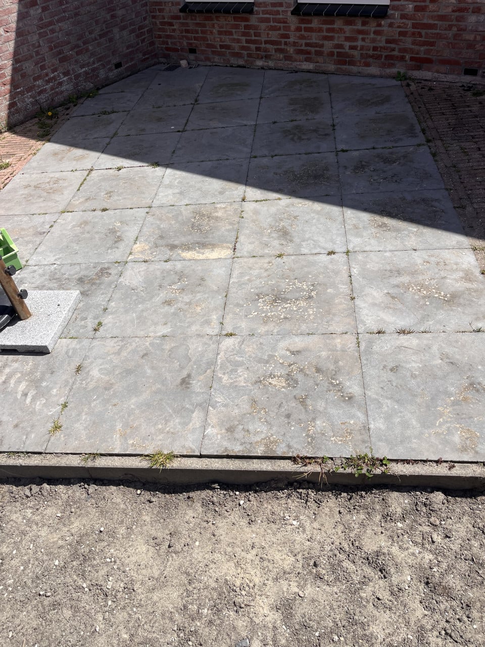 Terras tegels gratis afhalen