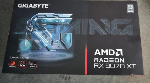 Gigabyte Radeon RX 9070 XT Gaming OC 16G