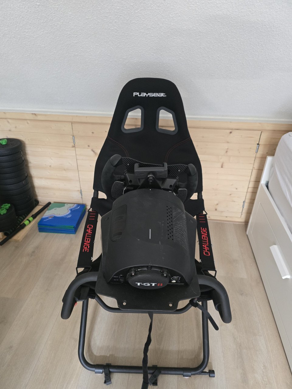 ZGAN Sim racing trustmaster T-GTII met racing chair te koop